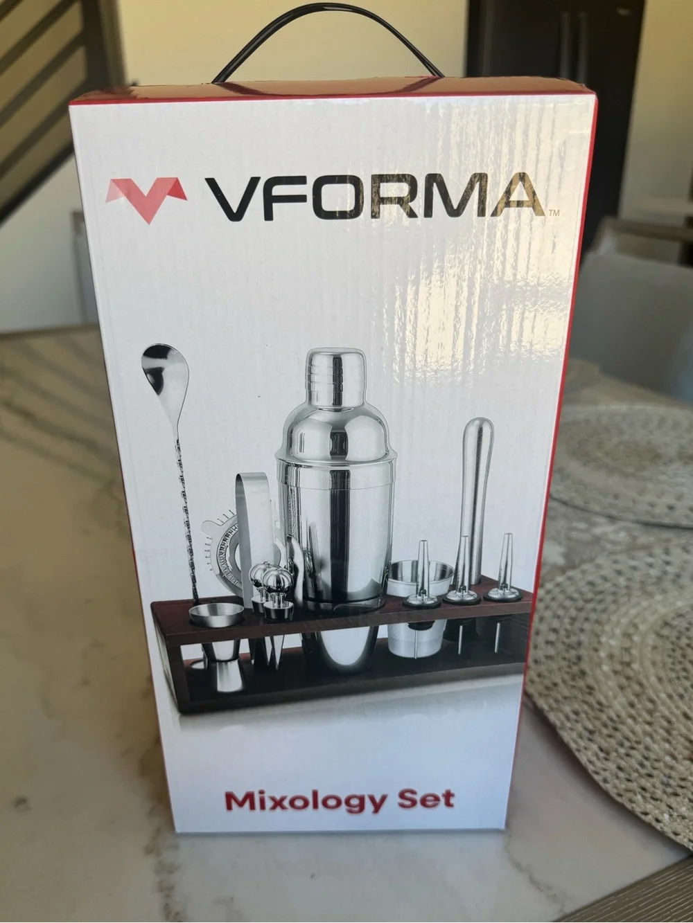 Stainless Steel Silver Mixology Set